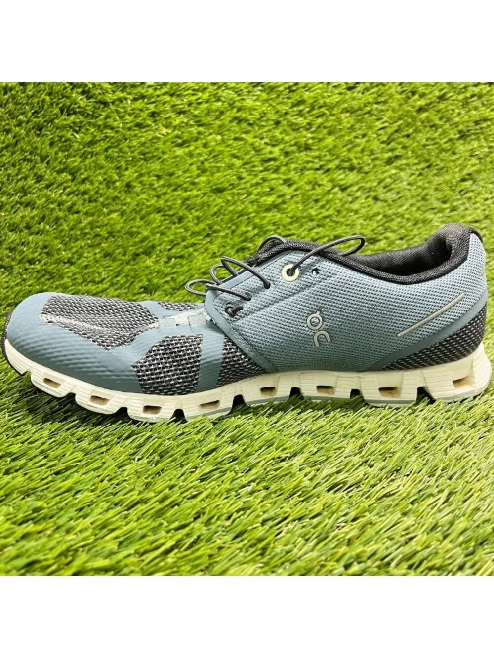On Cloud 2 WomenS Size 9 Blue Black Athletic Running Walking Shoes Sneakers